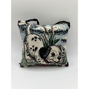 Disney's 101 Dalmatians Small Woven Hanging Pillow Ornament Wall‎ Decor Puppy